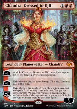 Chandra, Dressed to Kill XVOW-279 Mythic Excellent Englisch