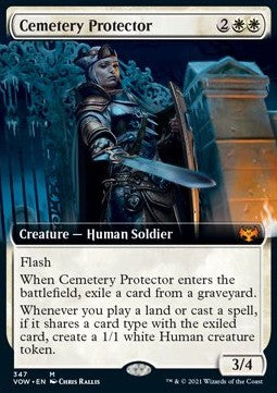 Cemetery Protector XVOW-347 Mythic Excellent Englisch Foil