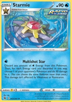 Starmie FST-053 Holo Rare Near Mint Englisch