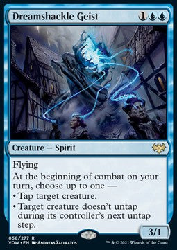 Dreamshackle Geist VOW-58 Rare Near Mint Englisch