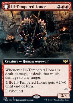 Ill-Tempered Loner // Howlpack Avenger XVOW-378 Rare Excellent Englisch