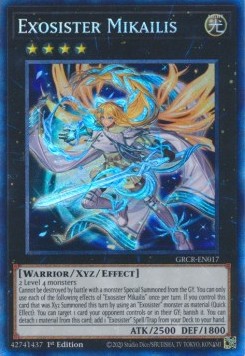 Exoschwester Mikailis (V.2) GRCR-017 Collectors Rare Near Mint Deutsch 1. Auflage