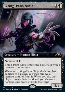 Bisshand-Ninja (V.2) XNEO-452 Rare Excellent Deutsch Foil
