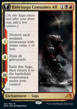 Hidetsugu Consumes All // Vessel of the All-Consuming NEO-221 Mythic Excellent Englisch