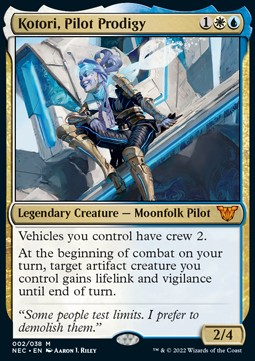 Kotori, Piloten-Naturtalent (V.1) NEC-2 Mythic Near Mint Deutsch Foil