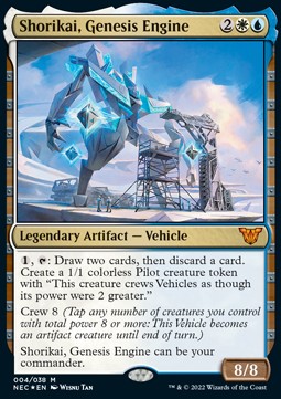 Shorikai, Genesis Engine NEC-4 Mythic Excellent Englisch Foil