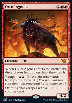 Ox of Agonas NEC-108 Mythic Excellent Englisch