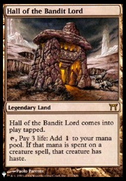 Hall of the Bandit Lord ZNL-277 Rare Excellent Englisch