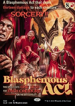 Blasphemous Act SLDOS-322 Rare Excellent Englisch
