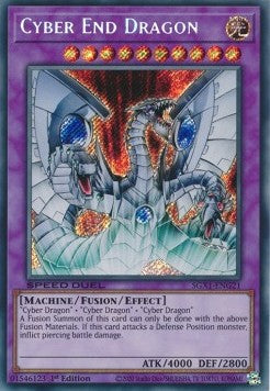Cyber End-Drache SGX1-DEG21 Secret Rare Near Mint Deutsch 1. Auflage