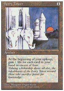 Ivory Tower 4ED- Rare Played Englisch
