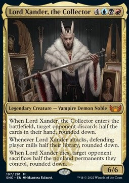 Lord Xander, the Collector SNC-197 Mythic Excellent Englisch