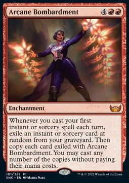Arcane Bombardment SNC-101 Mythic Excellent Englisch