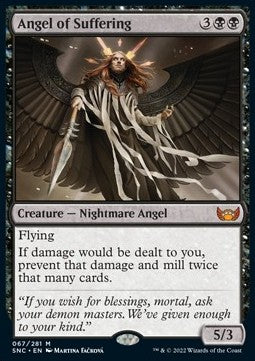 Angel of Suffering SNC-67 Mythic Excellent Englisch Foil