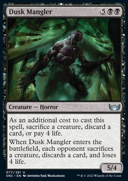 Dusk Mangler SNC-77 Uncommon Excellent Englisch