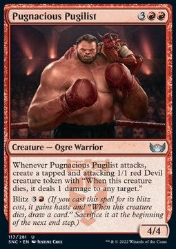 Pugnacious Pugilist SNC-117 Uncommon Near Mint Englisch