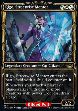 Rigo, Streetwise Mentor XSNC-394 Rare Excellent Englisch Foil
