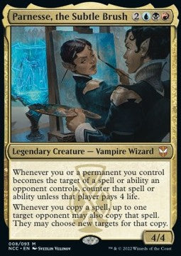 Parnesse, the Subtle Brush NCC-8 Mythic Near Mint Englisch Foil