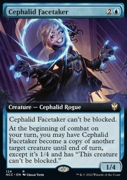 Cephalid Facetaker XNCC-124 Rare Poor Englisch