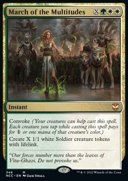 March of the Multitudes NCC-346 Mythic Near Mint Englisch