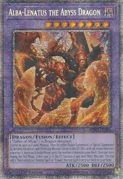 Alba-Lenatus der Abgrunddrache (V.2) DIFO-035 Starlight Rare Near Mint Deutsch 1. Auflage