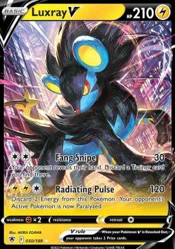 Luxray V ASR-050 Ultra Rare Excellent Englisch