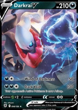 Darkrai V ASR-098 Ultra Rare Near Mint Englisch