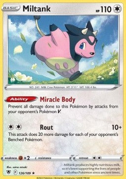 Miltank ASR-126 Holo Rare Excellent Deutsch
