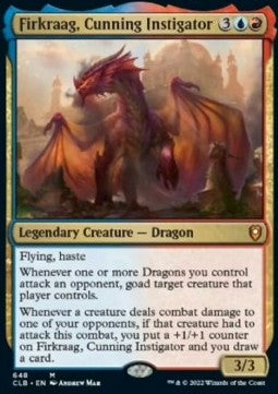 Firkraag, Cunning Instigator XCLB-648 Mythic Excellent Englisch Foil