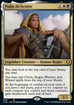 Nalia de'Arnise (V.1) XCLB-649 Mythic Excellent Deutsch Foil