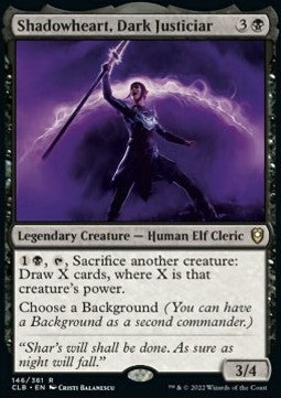 Shadowheart, Dark Justiciar CLB-146 Rare Excellent Englisch Foil