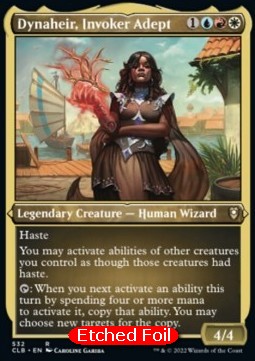 Dynaheir, Invoker Adept XCLB-532 Rare Near Mint Englisch Foil