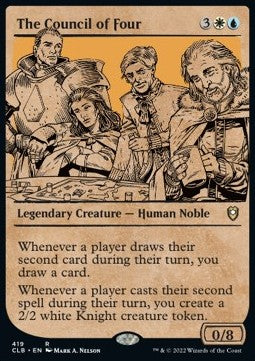 The Council of Four XCLB-419 Rare Near Mint Englisch