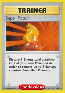 Super Potion BS-90 Uncommon Near Mint Englisch
