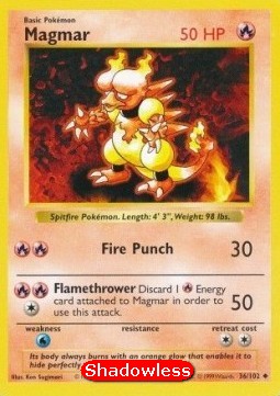 Magmar BS-36 Uncommon Excellent Englisch