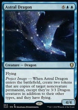 Astraldrache (V.1) XCLB-664 Rare Near Mint Deutsch