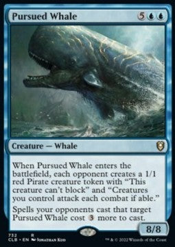 Pursued Whale XCLB-732 Rare Near Mint Englisch