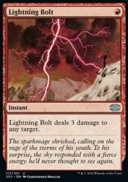 Lightning Bolt 2X2-117 Uncommon Near Mint Englisch
