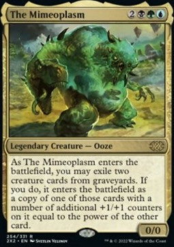 The Mimeoplasm 2X2-254 Rare Excellent Englisch Foil