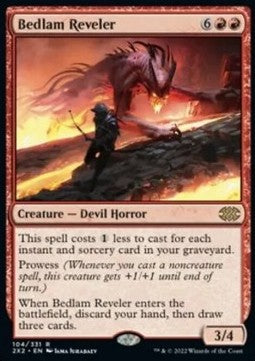 Bedlam Reveler 2X2-104 Rare Near Mint Englisch