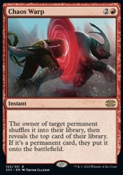 Chaos Warp 2X2-105 Rare Excellent Englisch Foil
