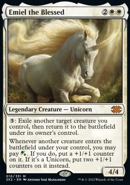Emiel the Blessed 2X2-10 Mythic Near Mint Englisch