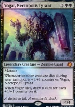 Vogar, Necropolis Tyrant GN3-3 Mythic Near Mint Englisch Foil