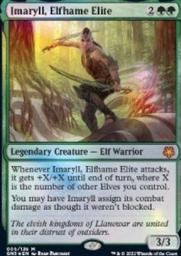 Imaryll, Elfhame Elite GN3-5 Mythic Near Mint Englisch Foil