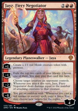 Jaya, Fiery Negotiator DMU-133 Mythic Excellent Englisch