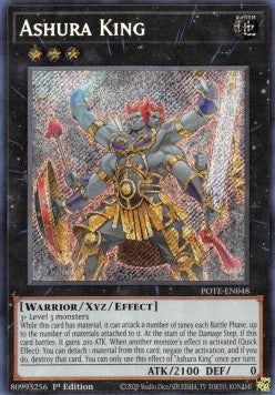 Ashura-König POTE-048 Secret Rare Excellent Deutsch 1. Auflage