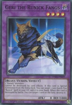 Geri die runischen Zähne TAMA-039 Super Rare Excellent Deutsch 1. Auflage