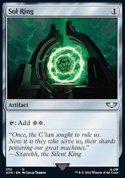 Sol Ring 40K-252 Uncommon Excellent Englisch