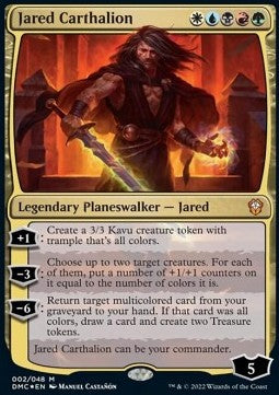 Jared Carthalion DMC-2 Mythic Near Mint Englisch Foil