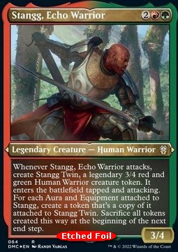 Stangg, Echo Warrior XDMC-64 Rare Excellent Englisch Foil